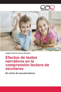 Efectos de textos narrativos en la comprensión lectora de escolares