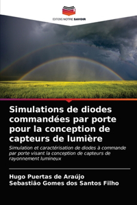 Simulations de diodes commandées par porte pour la conception de capteurs de lumière