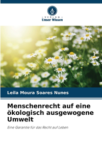 Menschenrecht auf eine ökologisch ausgewogene Umwelt