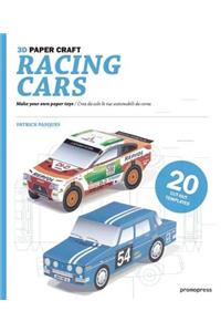 3D Paper Craft Racing Cars