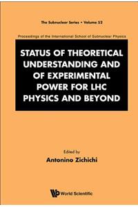 Status of Theoretical Understanding and of Experimental Power for Lhc Physics and Beyond - 50th Anniversary Celebration of the Quark - Proceedings of the International School of Subnuclear Physics