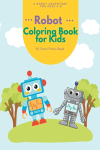 Robot Coloring Book for Kids