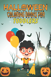 Halloween Coloring Book for Toddlers
