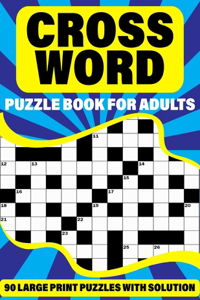 Crossword Puzzle Book For Adults