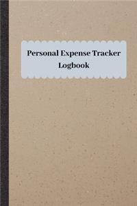 Personal Expense Tracker Logbook