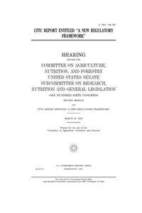 CFTC report entitled 