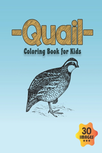 Quail Coloring Book for Kids