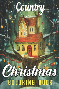 Country Christmas Coloring Book