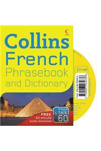 Collins French Phrasebook and Dictionary with CD Pack