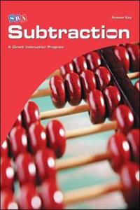 Corrective Mathematics Subtraction, Additional Answer Key