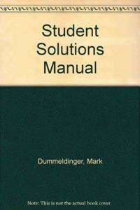 Student Solutions Manual