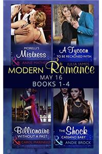 Modern Romance May 2016 Books 1-4