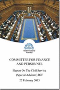 Report on the Civil Service (Special Advisers) Bill