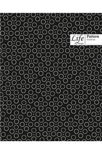 Ringed Dots Pattern Composition Notebook