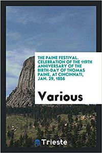 THE PAINE FESTIVAL. CELEBRATION OF THE 1