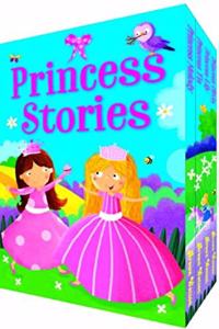 Princess Stories box set of 4 Books Hardcover â€“ 1 January 2019