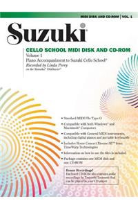 Suzuki Cello School MIDI Disk Acc./CD-Rom, Vol 1