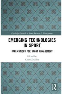 Emerging Technologies in Sport