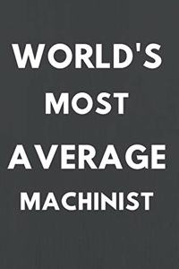 World's Most Average Machinist