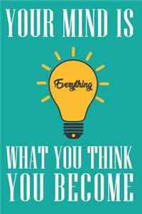 Your Mind Is Everything What You Think You Become