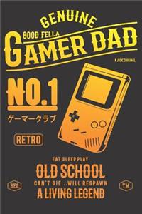 Notebook for Gamer Nerds and Geeks