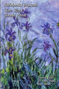 Notebook/Journal - Lilac Irises - Claude Monet
