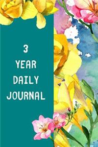 3 Year Daily Journal
