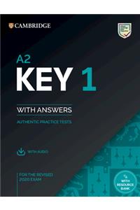 A2 Key 1 for the Revised 2020 Exam Student's Book with Answers with Audio with Resource Bank