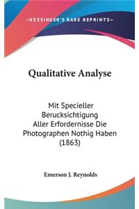 Qualitative Analyse