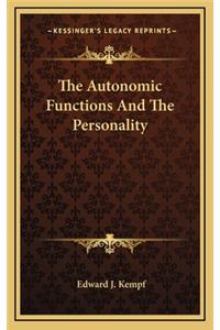 The Autonomic Functions and the Personality