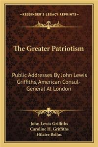 Greater Patriotism