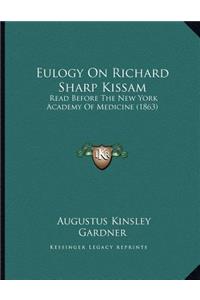 Eulogy On Richard Sharp Kissam