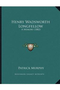 Henry Wadsworth Longfellow