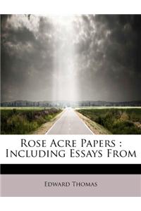 Rose Acre Papers