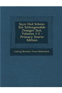 Seyn Und Schein