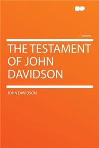 The Testament of John Davidson