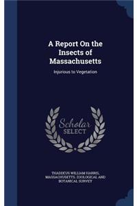 A Report On the Insects of Massachusetts