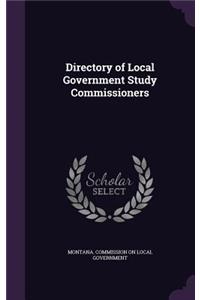 Directory of Local Government Study Commissioners