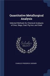 Quantitative Metallurgical Analysis