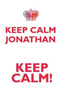 KEEP CALM JONATHAN! AFFIRMATIONS WORKBOOK Positive Affirmations Workbook Includes
