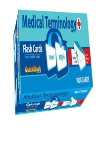 Medical Terminology Flash Cards (1000 Cards)