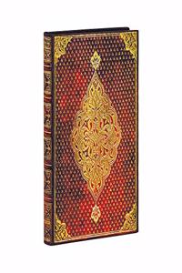 Paperblanks Golden Trefoil Hardcover MIDI Lined Elastic Band Closure 240 Pg 120 GSM