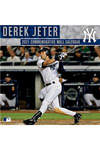 Derek Jeter 2021 12x12 Player Wall Calendar