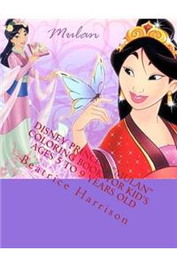 Disney Princess Mulan Coloring Book