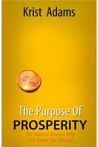 Purpose of Prosperity