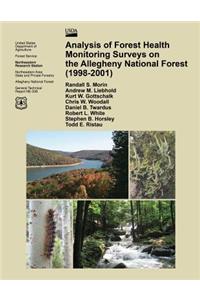 Analysis of Forest Health Monitoring Surveys on the Allegheny National Forest (1998-2001)