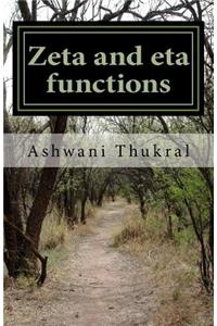 Zeta and eta functions