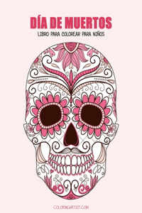 Día de Muertos libro para colorear para niños 1