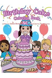 Birthday Cake Coloring Book