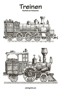 Treinen Kleurboek voor Volwassenen 1